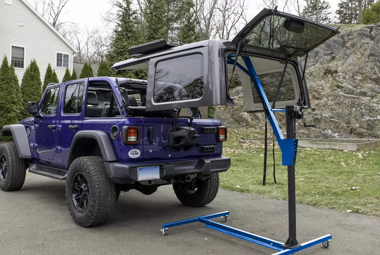 jeep hard top hoist